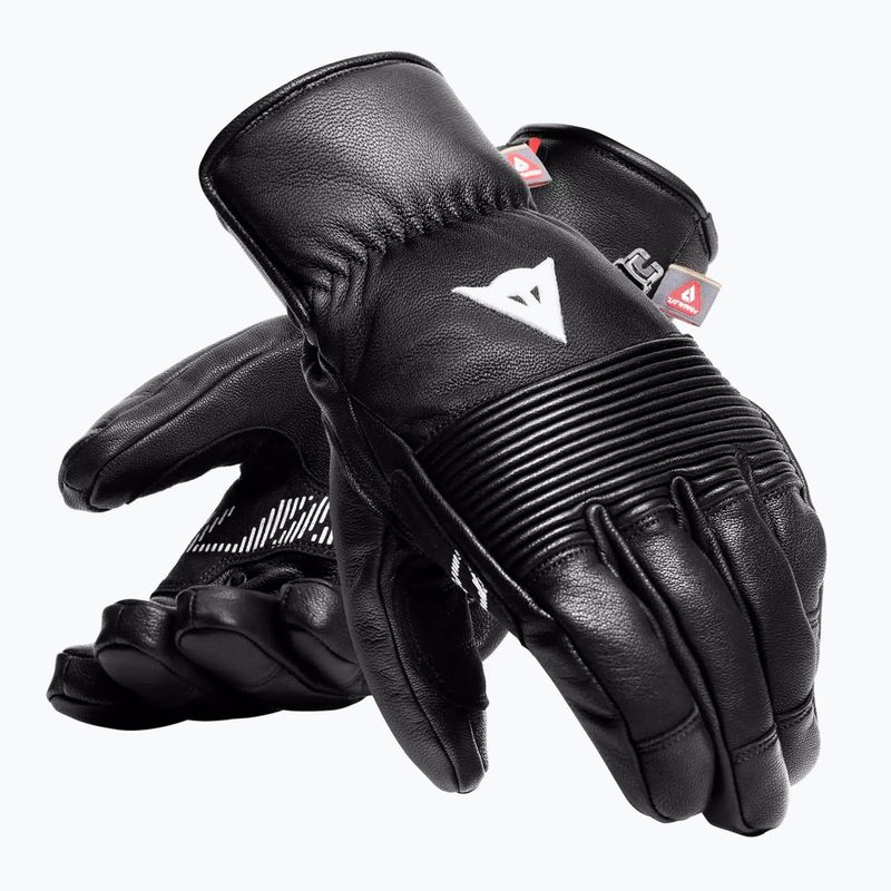 Lyžařské rukavice Dainese Leather stretch limo 6
