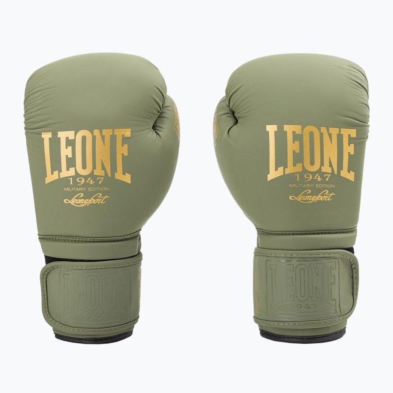 Boxerské rukavice Leone 1947 Military Green green GN059G