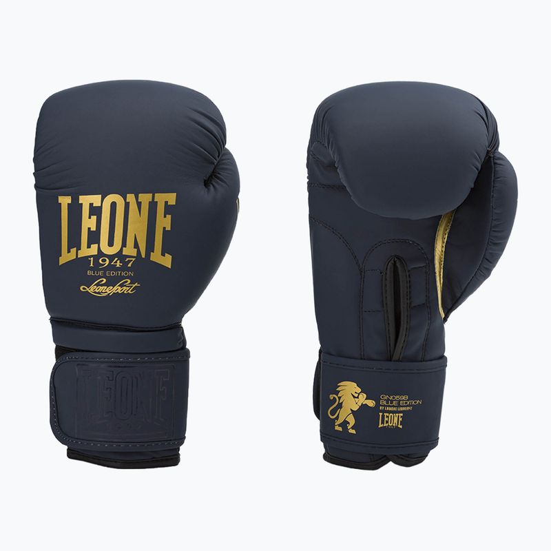 Boxerské rukavice Leone 1947 Blue GN059B