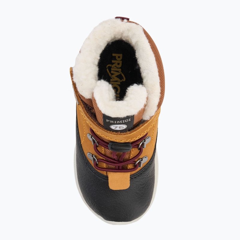 Dětské sněhule Primigi PTIGT 88586 mustard/black mustard-black 5