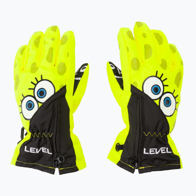 Dětské snowboardové rukavice Level Lucky žluté 4146 3