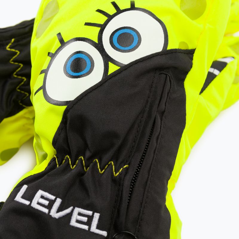Dětské snowboardové rukavice Level Lucky žluté 4146 4