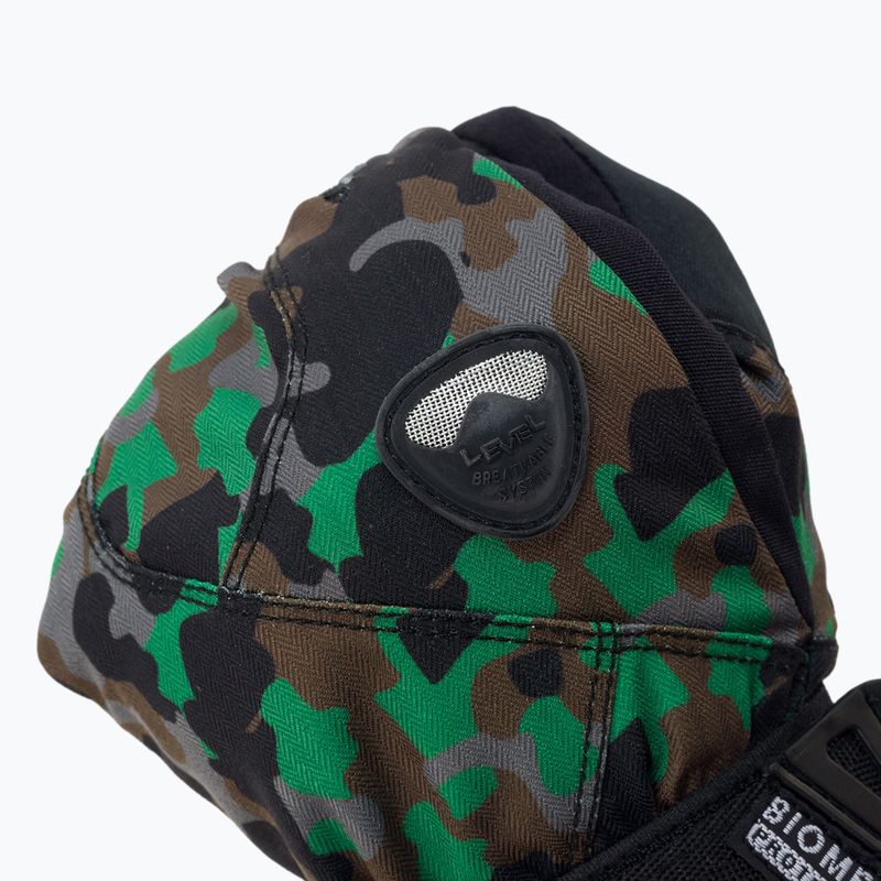 Dětské snowboardové rukavice Level Fly Jr Mitt zelené 4001 4