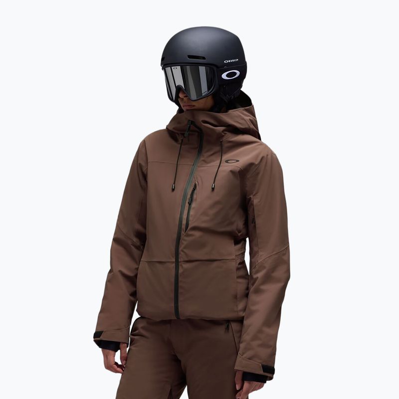 Dámská lyžařská bunda Oakley Canopy Insulated dark umber