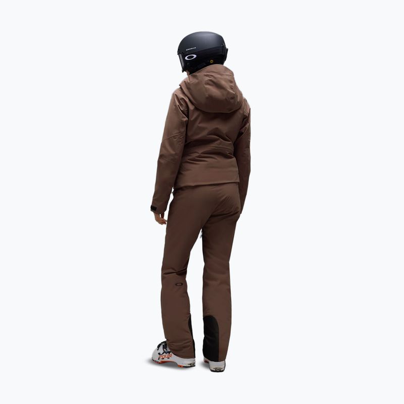 Dámské lyžařské kalhoty Oakley Canopy Insulated 32F dark umber 3