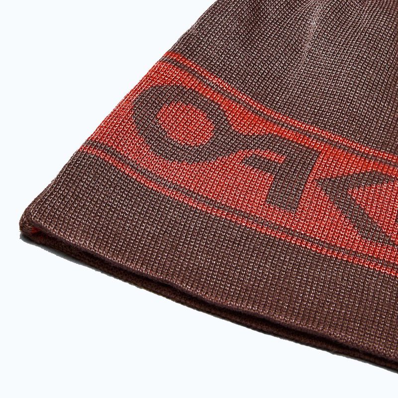 Zimní čepice Oakley Tnp Reversible Beanie 68S dark umber 3