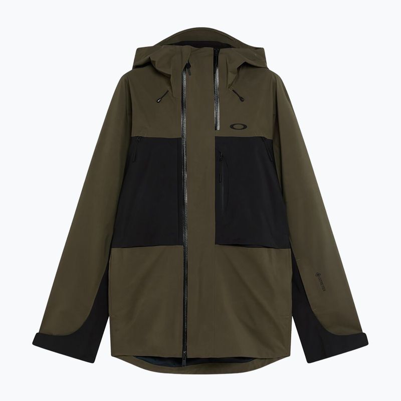 Pánská snowboardová bunda Oakley Baldface Gore-Tex deep olive/pitch black 7