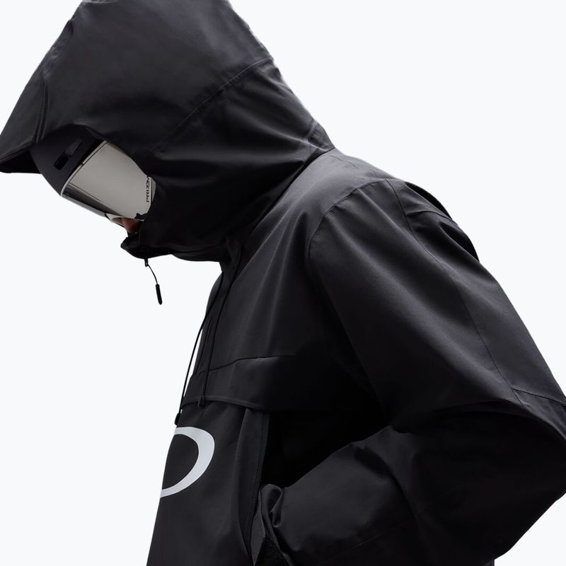 Pánská snowboardová bunda Oakley Timberline Shell Anorak pitch black 4
