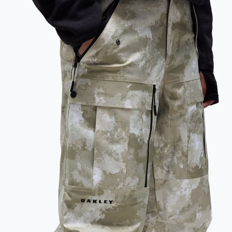 Pánské lyžařské kalhoty Oakley Bravo Cargo Shell off/slope camo pebble 6