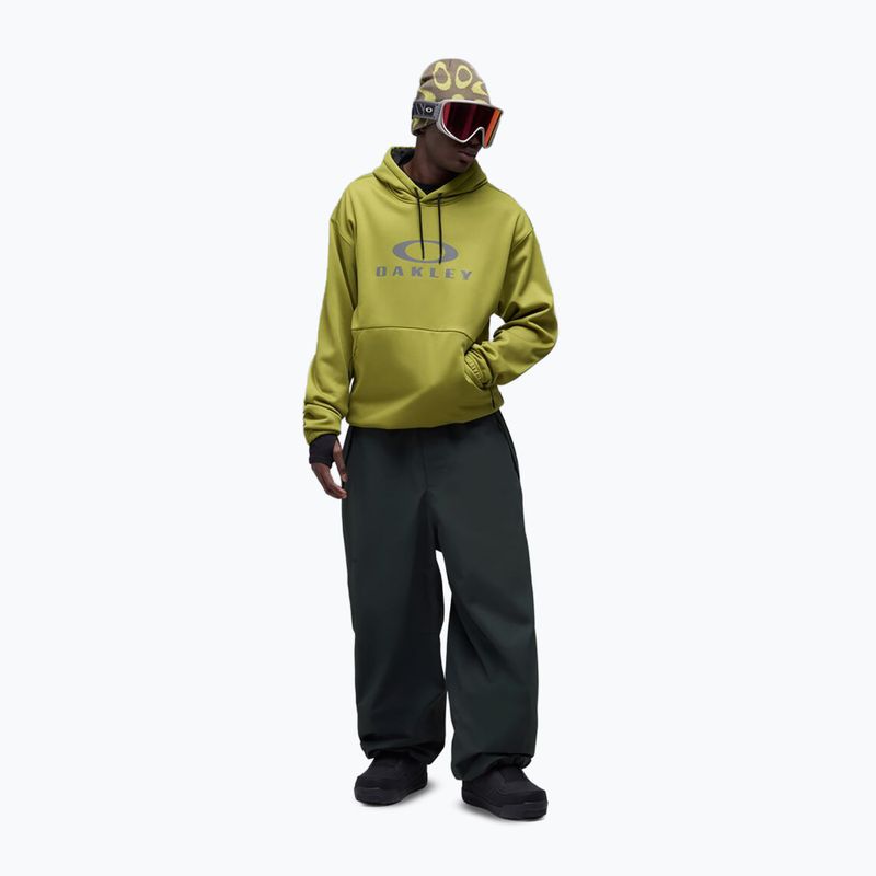 Pánská snowboardová mikina Oakley Rider Phantom Hoodie cactus 2