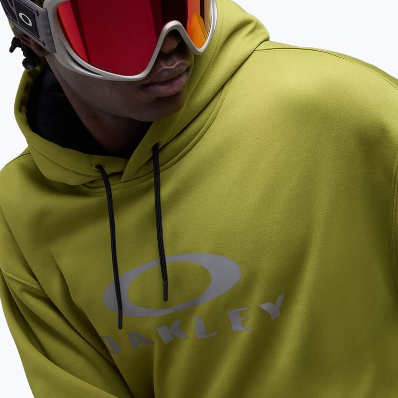 Pánská snowboardová mikina Oakley Rider Phantom Hoodie cactus 5