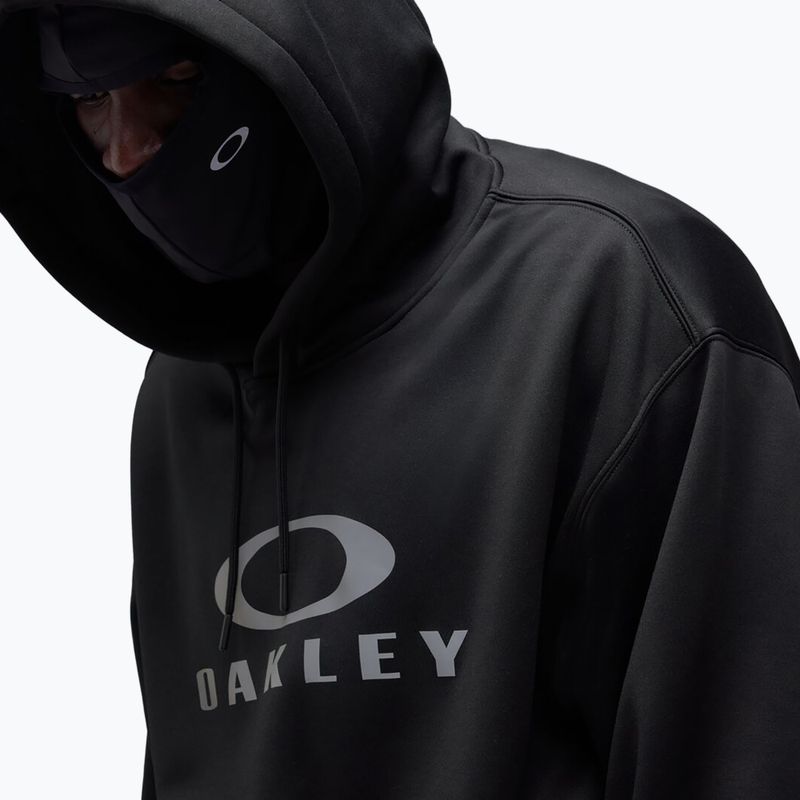 Pánská snowboardová mikina Oakley Rider Phantom Hoodie pitch black 4