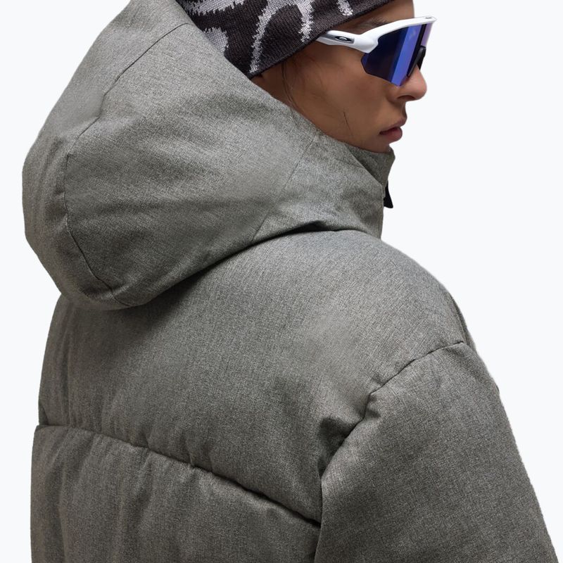 Dámská lyžařská bunda Oakley Icicle Cropped cement melange 4