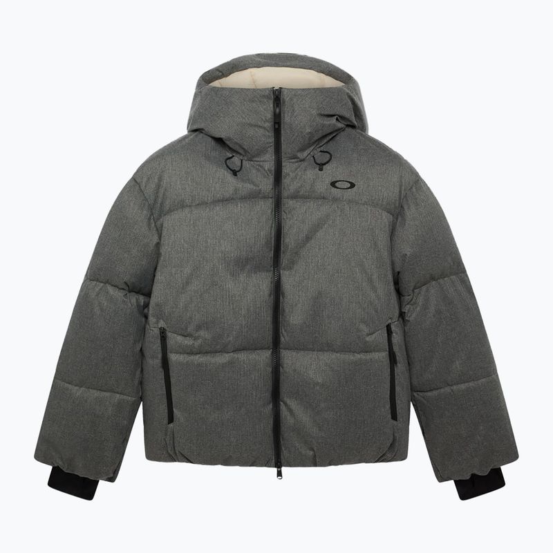 Dámská lyžařská bunda Oakley Icicle Cropped cement melange 6