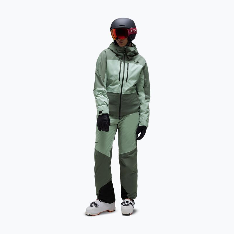 Dámská lyžařská bunda Oakley Canopy Pro Insulated aviator green/faded green 2