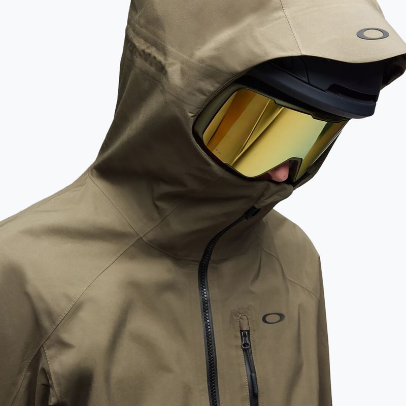 Pánská lyžařská bunda Oakley Unbound Gore-Tex Shell Jacket 2.0 deep olive 4