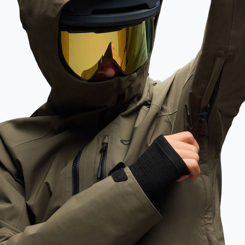 Pánská lyžařská bunda Oakley Unbound Gore-Tex Shell Jacket 2.0 deep olive 5