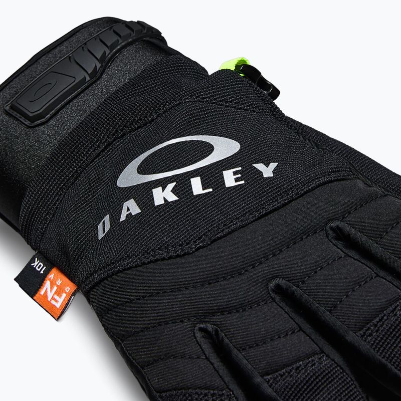 Lyžařské rukavice Oakley Clutch blackout reflective 4