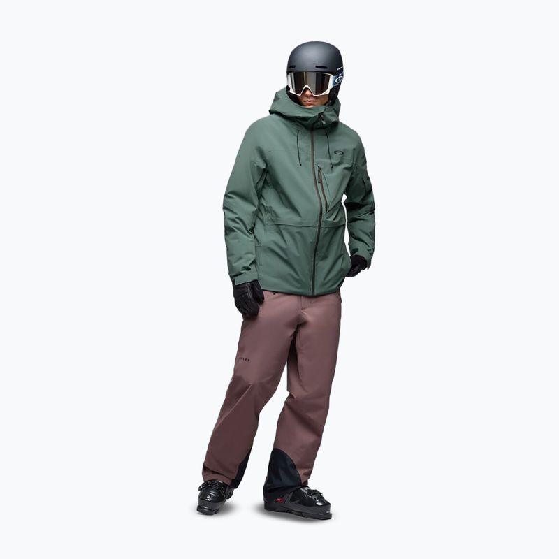 Pánská lyžařská bunda Oakley Canopy Insulated aviator green 2