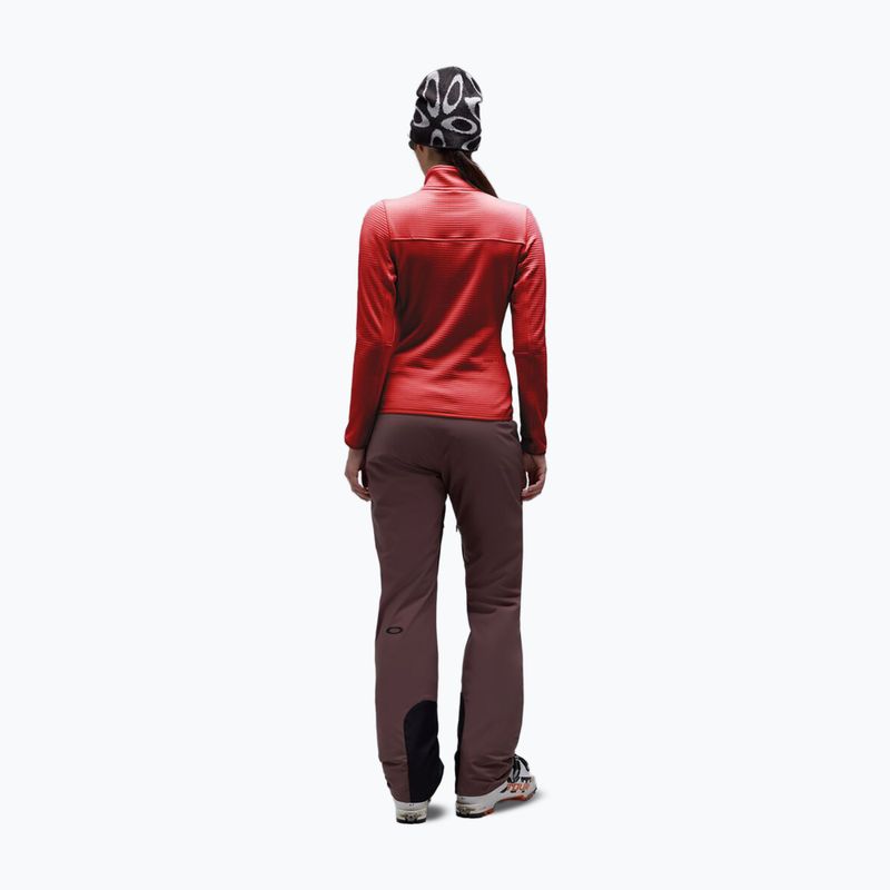 Dámská mikina Oakley Canopy Full Zip hibiscus red 3