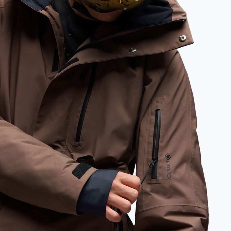 Pánská snowboardová bunda Oakley Sub Temp RC Gore-Tex 2.0 32F dark umber 6