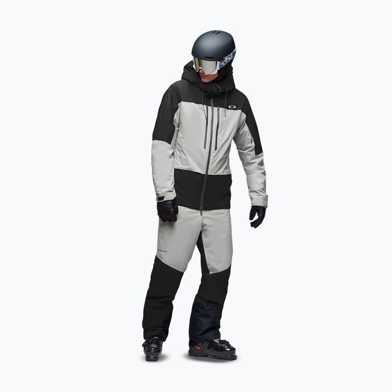 Pánská lyžařská bunda Oakley Canopy Pro Insulated pitch black/cement 2