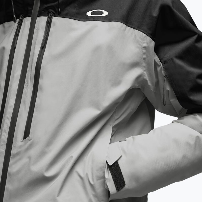 Pánská lyžařská bunda Oakley Canopy Pro Insulated pitch black/cement 4