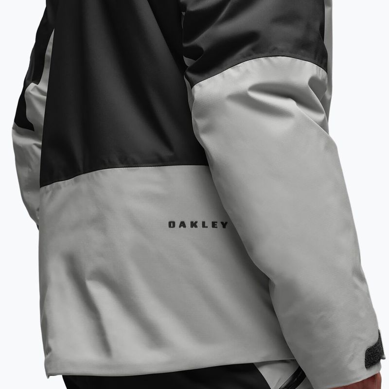 Pánská lyžařská bunda Oakley Canopy Pro Insulated pitch black/cement 5