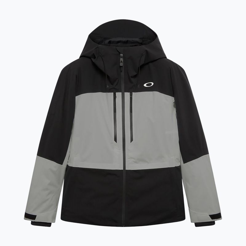 Pánská lyžařská bunda Oakley Canopy Pro Insulated pitch black/cement 6