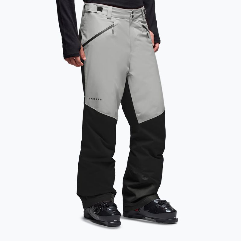 Pánské lyžařské kalhoty Oakley Canopy Pro Insulated Pitch Black/Cement