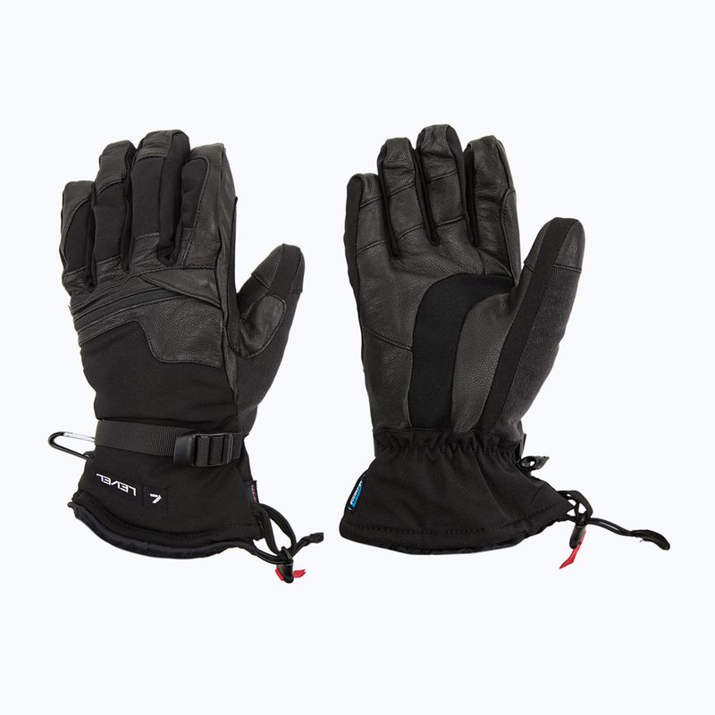 Pánské snowboardové rukavice Level Ranger Leather černé 2091