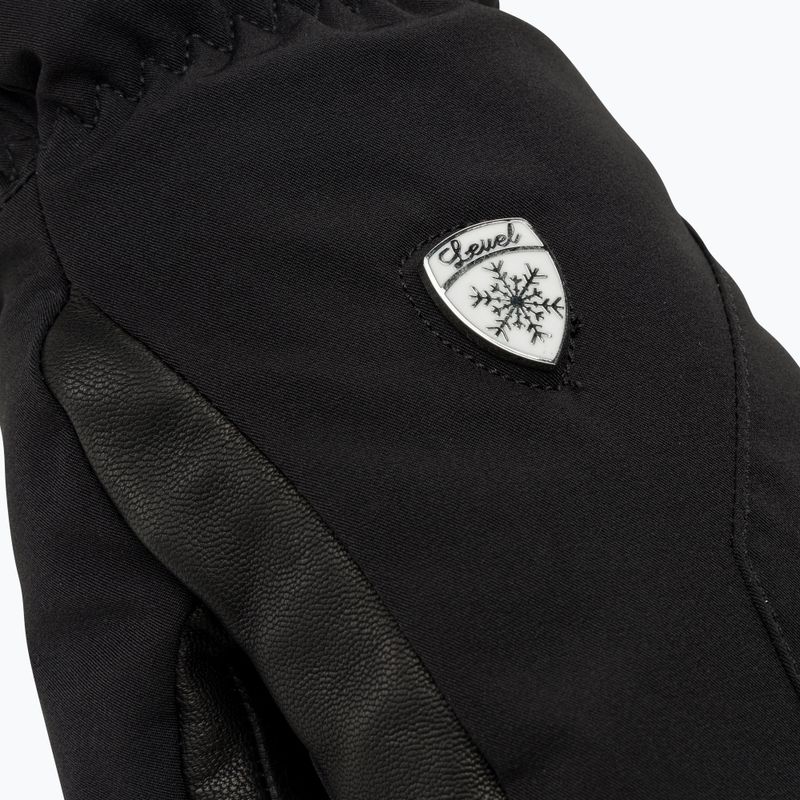 Dámské rukavice Level Super Radiator W Mitt Gore-Tex černé 4