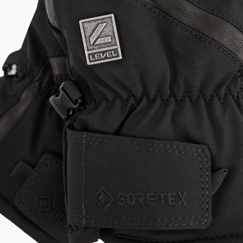 Pánské lyžařské rukavice Level I Super Radiator Gore Tex černé 3224 4
