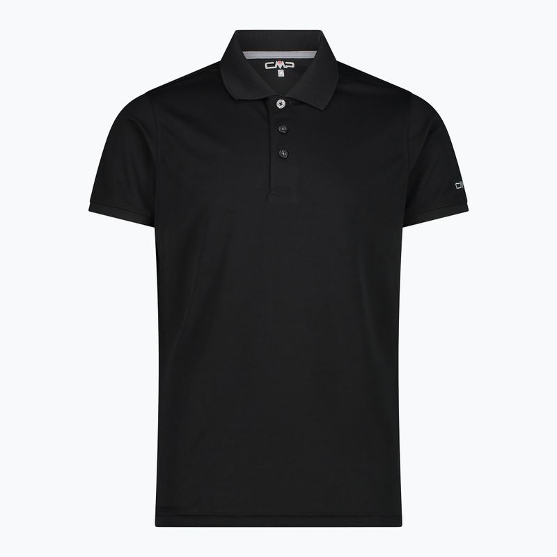 Pánské polo tričko CMP 3T60077 Polo nero/cemento