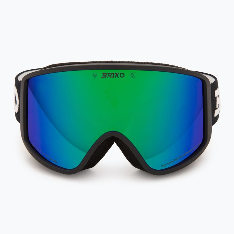 Lyžařské brýle Briko Pulse black/green 2