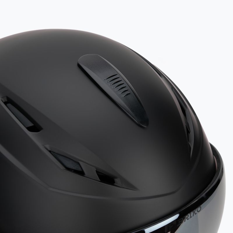 Lyžařská helma Briko Elio Visor matt black 8