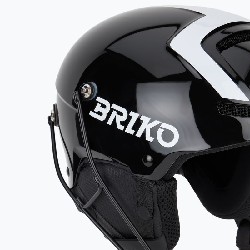 Lyžařská helma Briko Slalom Epp 2.0 shiny black/white 7