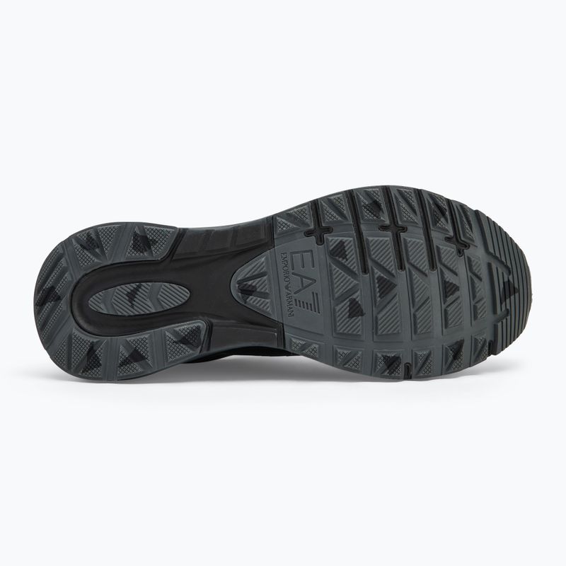Boty EA7 Emporio Armani Crusher Distance Trail triple black  4