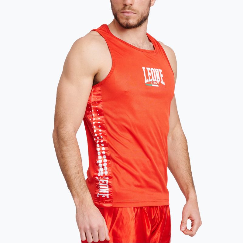Tréninkové tričko LEONE 1947 Boxing red 2