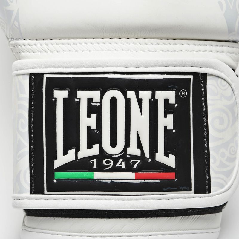 Boxerské rukavice LEONE 1947 maori white 6