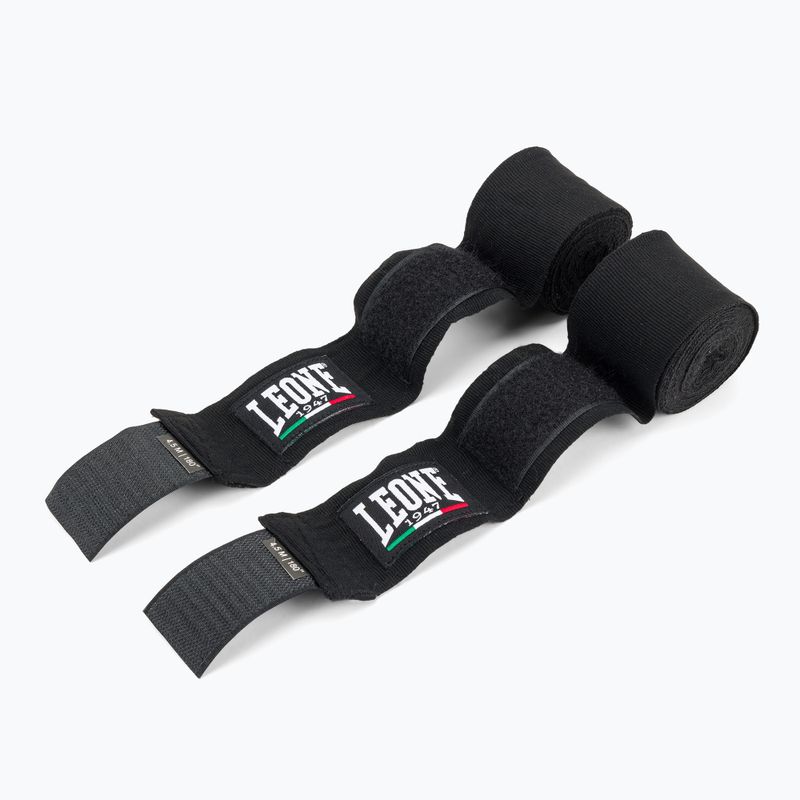 Boxerské bandáže LEONE 1947 Hand Wraps 350 cm black 2