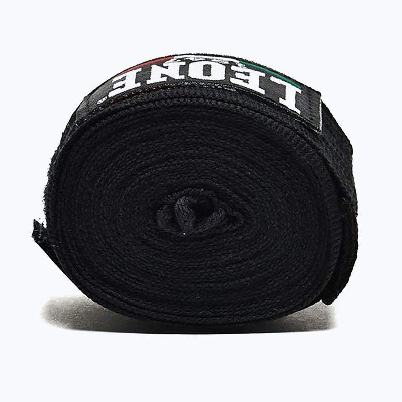 Boxerské bandáže LEONE 1947 Hand Wraps 350 cm black 6