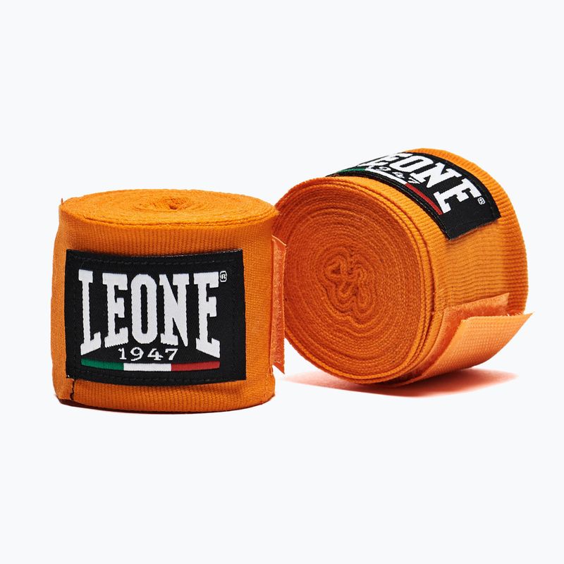 Boxerské bandáže Leone 1947 Hand Wraps 350 cm orange