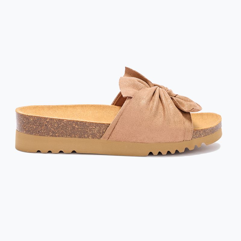 Dámské pantofle Scholl Princess Med camel 2