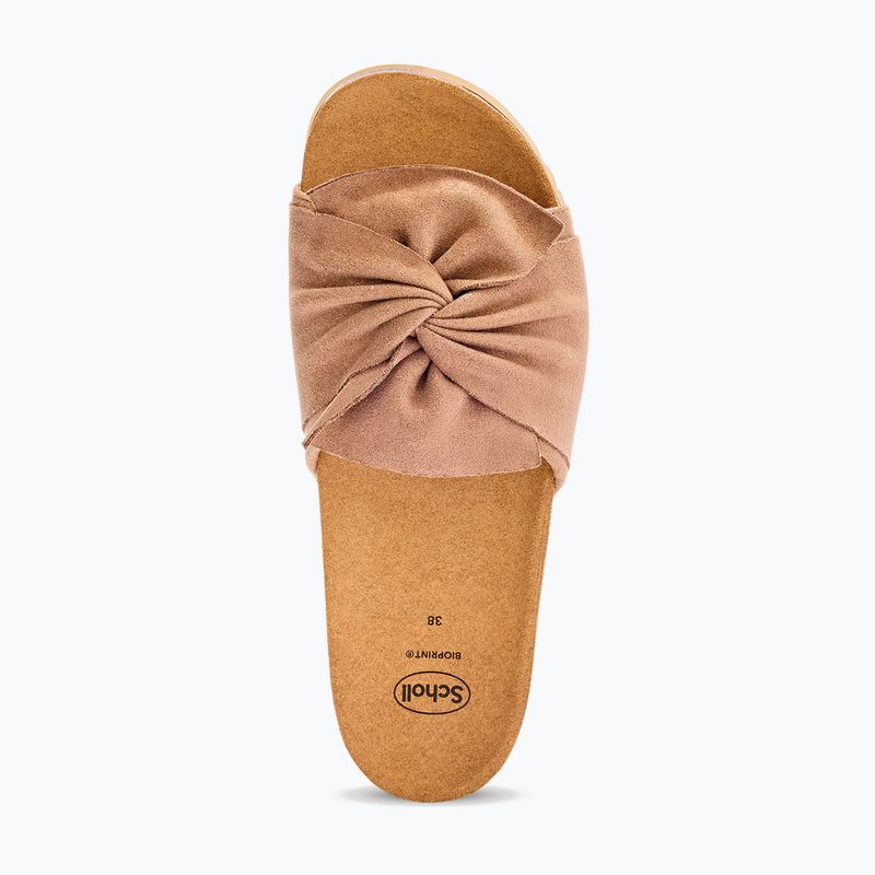Dámské pantofle Scholl Princess Med camel 4