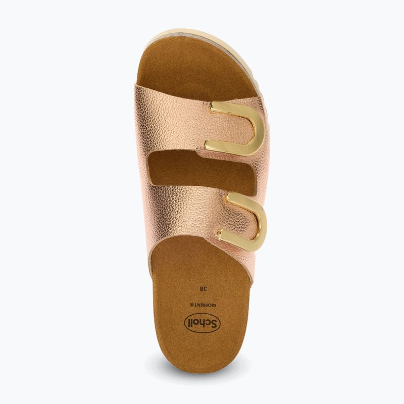 Dámské pantofle Scholl Montery 2 Straps Ad Med rose/gold 4