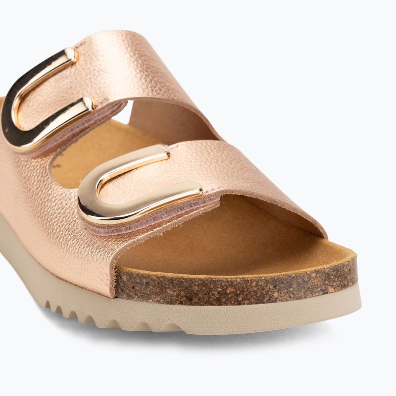 Dámské pantofle Scholl Montery 2 Straps Ad Med rose/gold 7