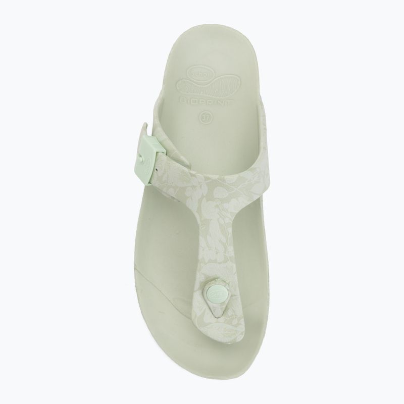 Dámské žabky Scholl Bahia PriEVA pastel green 5