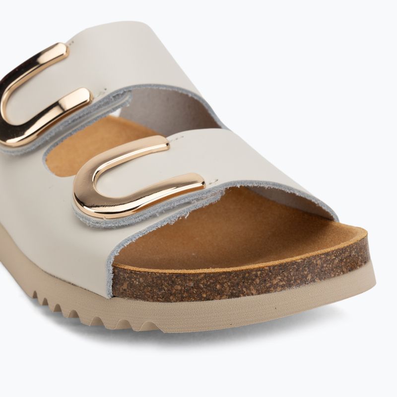 Dámské pantofle Scholl Montery 2 Straps Ad Med off white 7