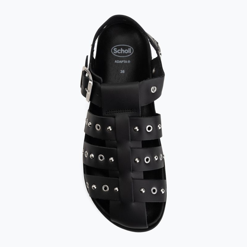 Dámské sandály Scholl Beatriz Fisherman Ring Leather black 5